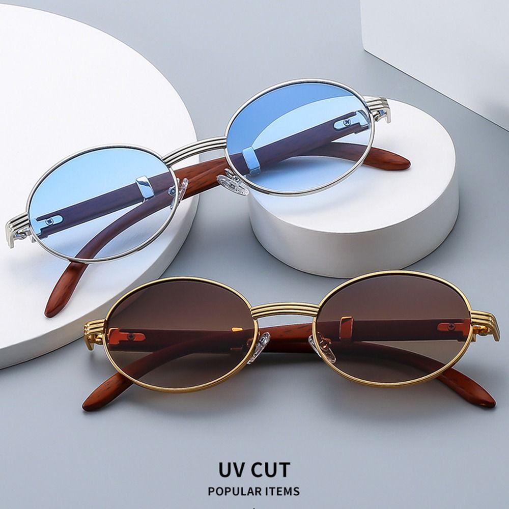 Солнцезащитные очки в небольшой оправе овальной формы, роскошные оттенки UV400, модные винтажные круглые солнцезащитные очки для женщин и мужчин
