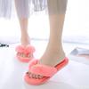 Slides Women 2024 Winter Female Flip Flop Fashion Plus Size Soft Furry Slippers Women Non Slip Indoor Floor Slides Zapatos Mujer