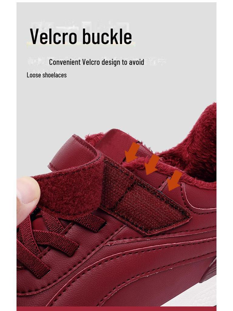 Мужские и женские зимние нескользящие полуботинки для ходьбы — толстые, теплые, с бархатной подкладкой, MX2066