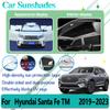 Автомобильные солнцезащитные козырьки для Hyundai Santa Fe TM      Автомобильные ветровые стекла Анти-УФ Защита от солнца Козырьки Аксессуары