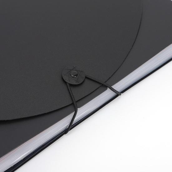 Сумка для хранения файлов с застежкой на кнопку формата А4, водонепроницаемая, большой емкости, органайзер для документов, папка с файлами