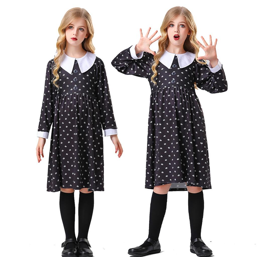 Tree Children's Adult Same Style Cosplay Black Jumpsuit