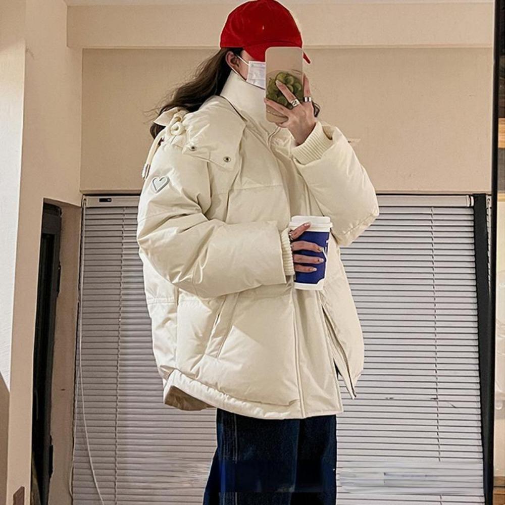 Модный дизайн, многоцветный короткий свободный повседневный пуховик с уникальной курткой-хлебом