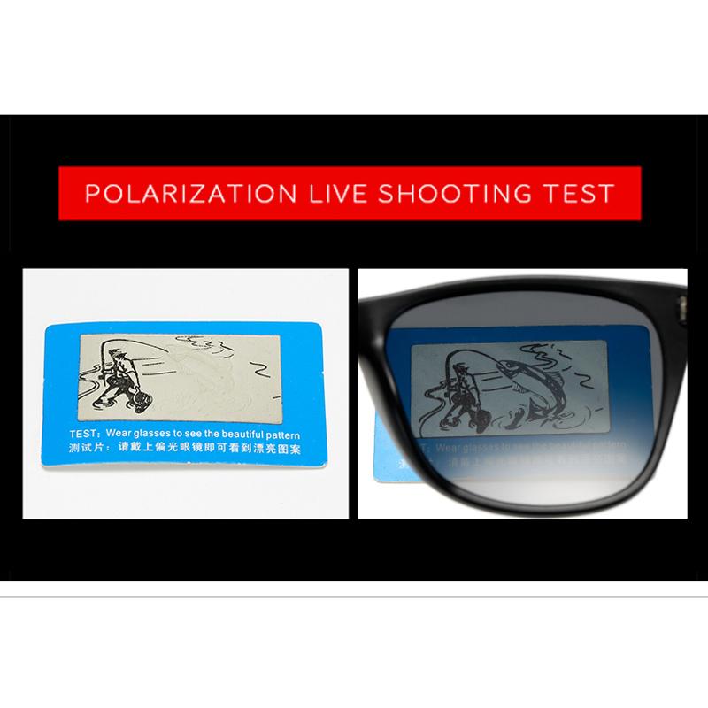 Поляризованные Солнцезащитные Очки Мужские Женские Классические Квадратные Пластиковые Водительские Солнцезащитные Очки Мужские Модные Черные Очки UV400
