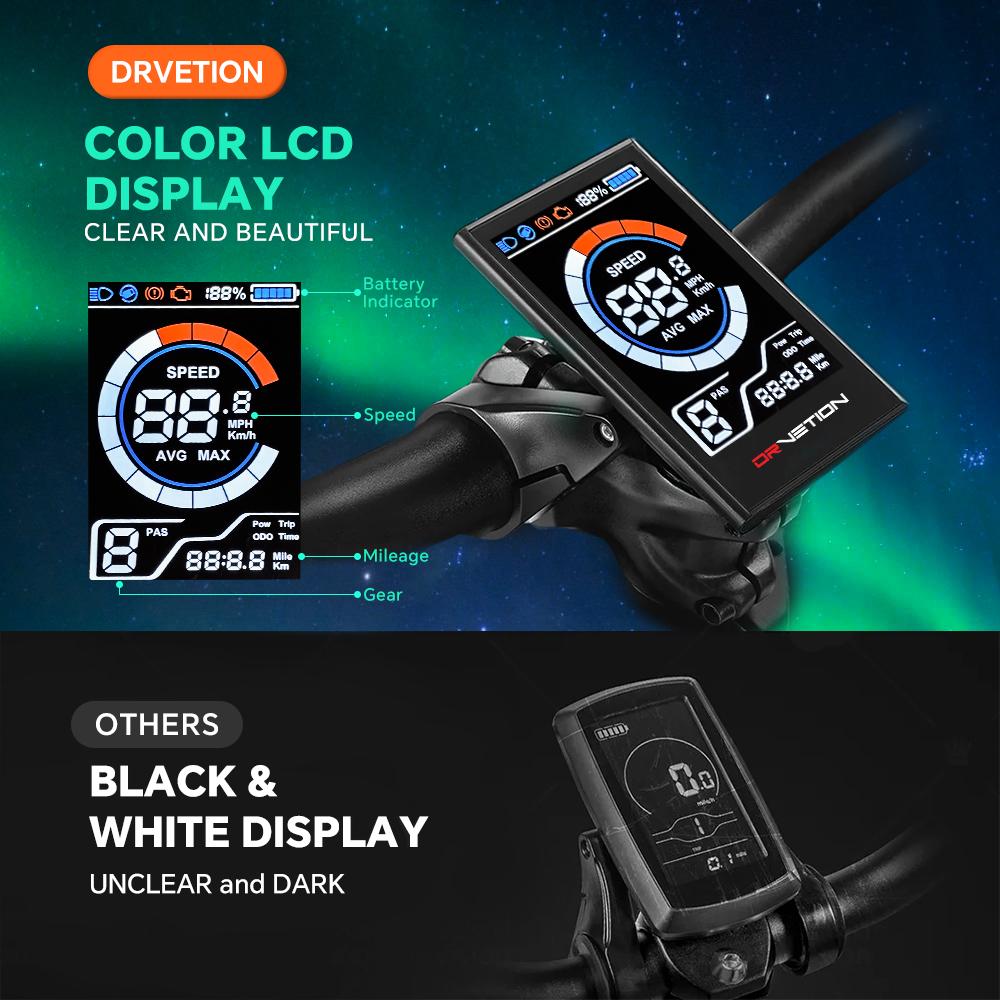 Electric Bike Foldable Drvetion 20" 750W Motor City Ebike Top Speed 45Km/h Max 80Km Load 150Kg AT20