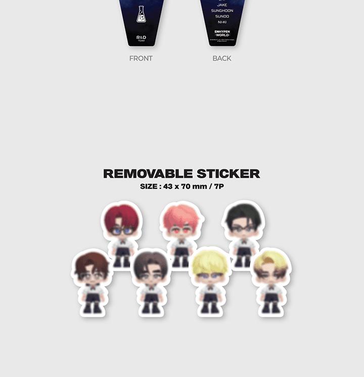 ENHYPEN КОЛЛЕКЦИЯ КАРТОЧЕК WORLD COUPON [Специальная версия УЧЕНЫЙ]