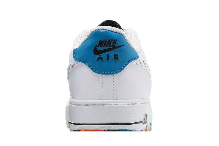 Kids' Sneakers Nike Air Force 1 Low Multicolor Swooshes (GS) White/Multicolor