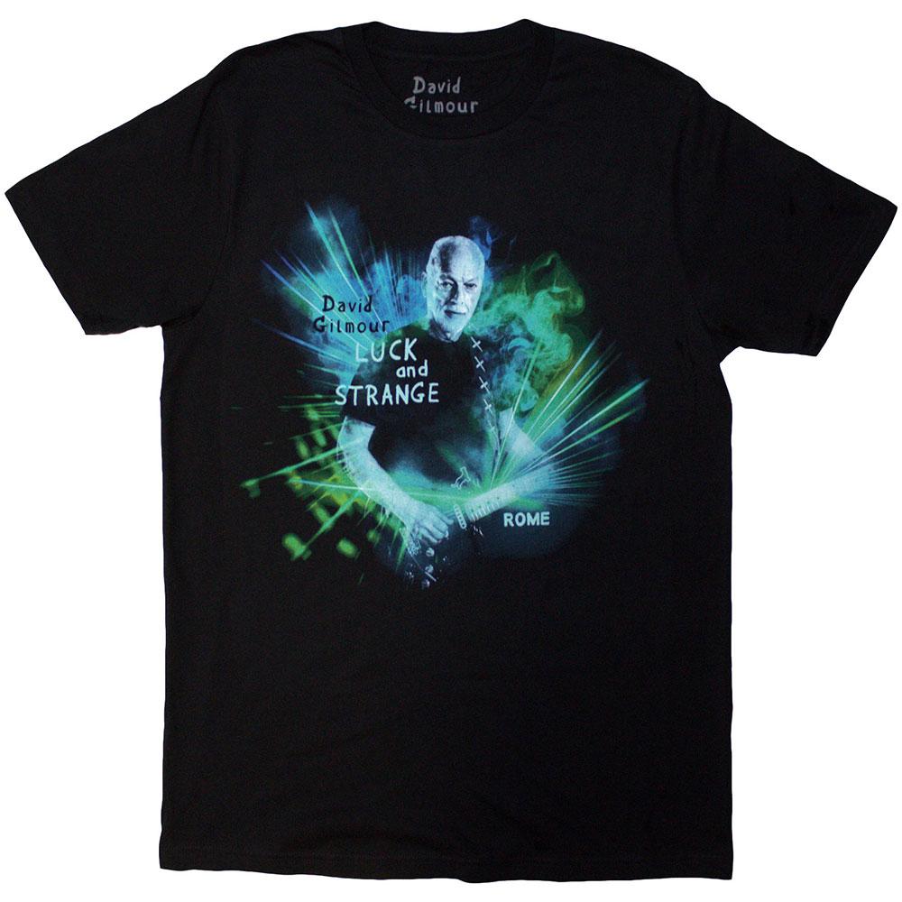 Футболка унисекс для взрослых с принтом Luck & Strange Rome на спине Дэвида Гилмора