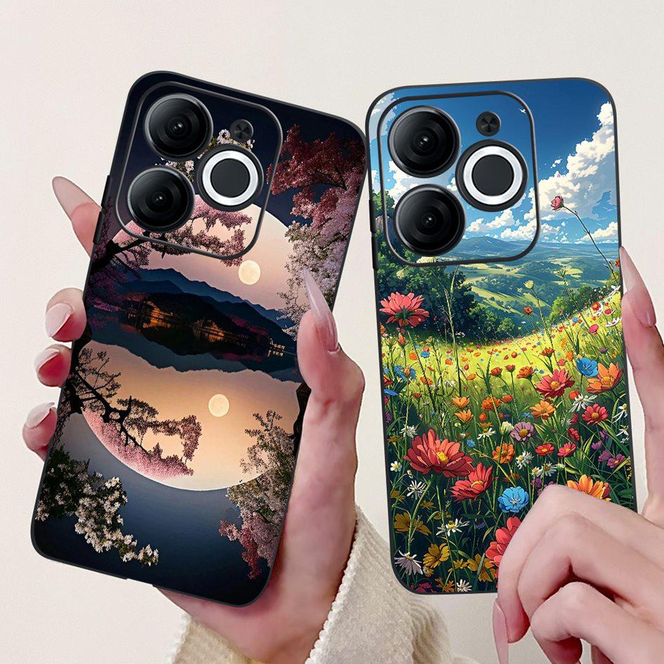 Чехол для Itel A80 A671L A671LC Популярный Мультяшный Дракон Мягкий Силикон Защитный Корпус Телефона Для Itel A70 A665L A 70 A 80 Funda