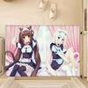 Nekopara Anime Room Mats Retro Multiple Choice Living Room Kitchen Rug Non-Slip Welcome Rug