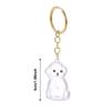 Transparent Dog Hair Collection Pendant Bichon Husky Corgi Gifts Dog Hair Storage Box Portable Pet Fun Keychain