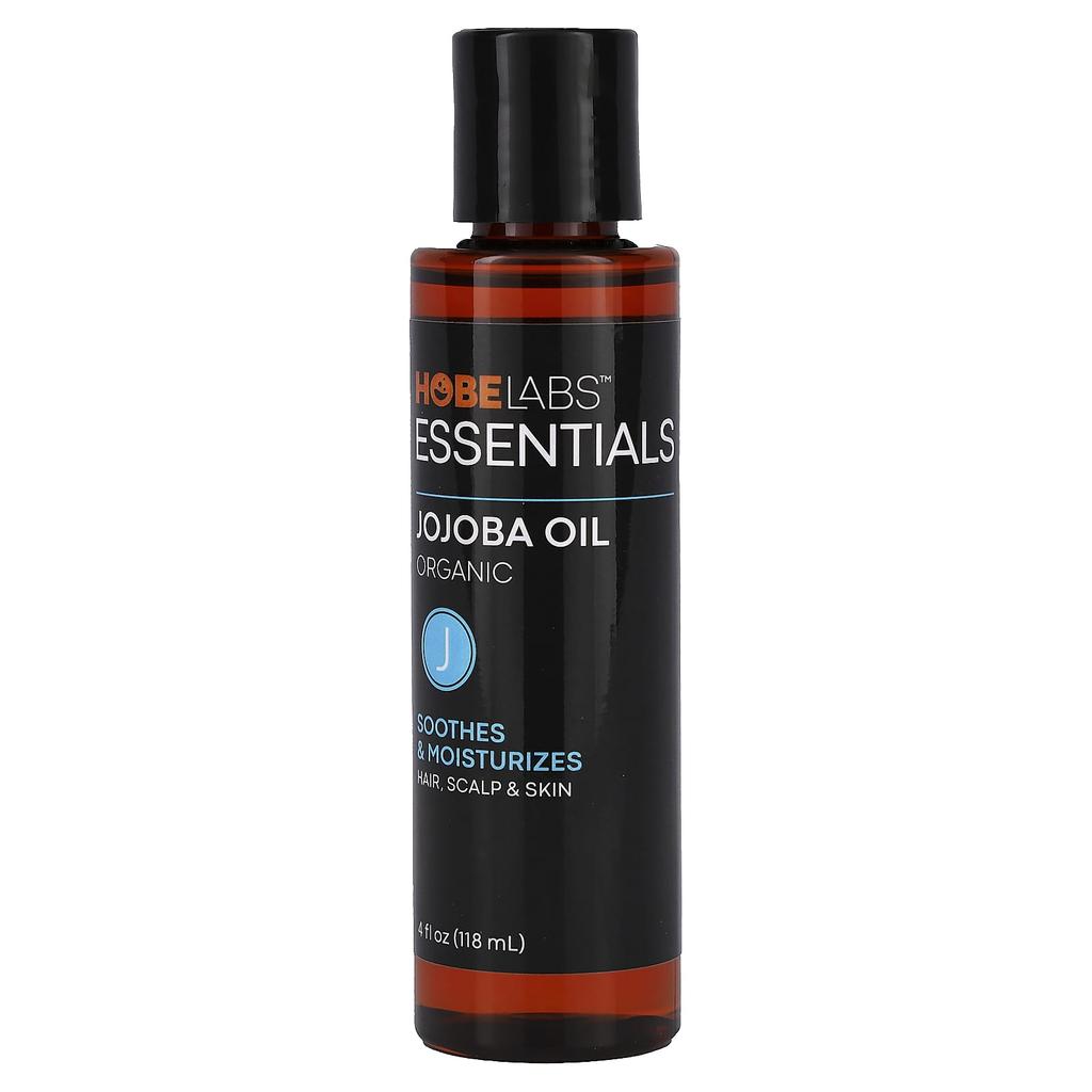 Essentials, Organic Jojoba Oil, 118 Ml (4 Fl Oz)