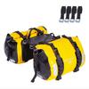 WILD HEART Waterproof Motorcycle 40 L X Tank Motor Side Bags Saddlebags, (20L 2) Bags, (Yellow)