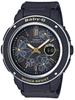 Женские часы Casio серии Floral Dial, черные, Baby-G BGA-150FL-1AJF,