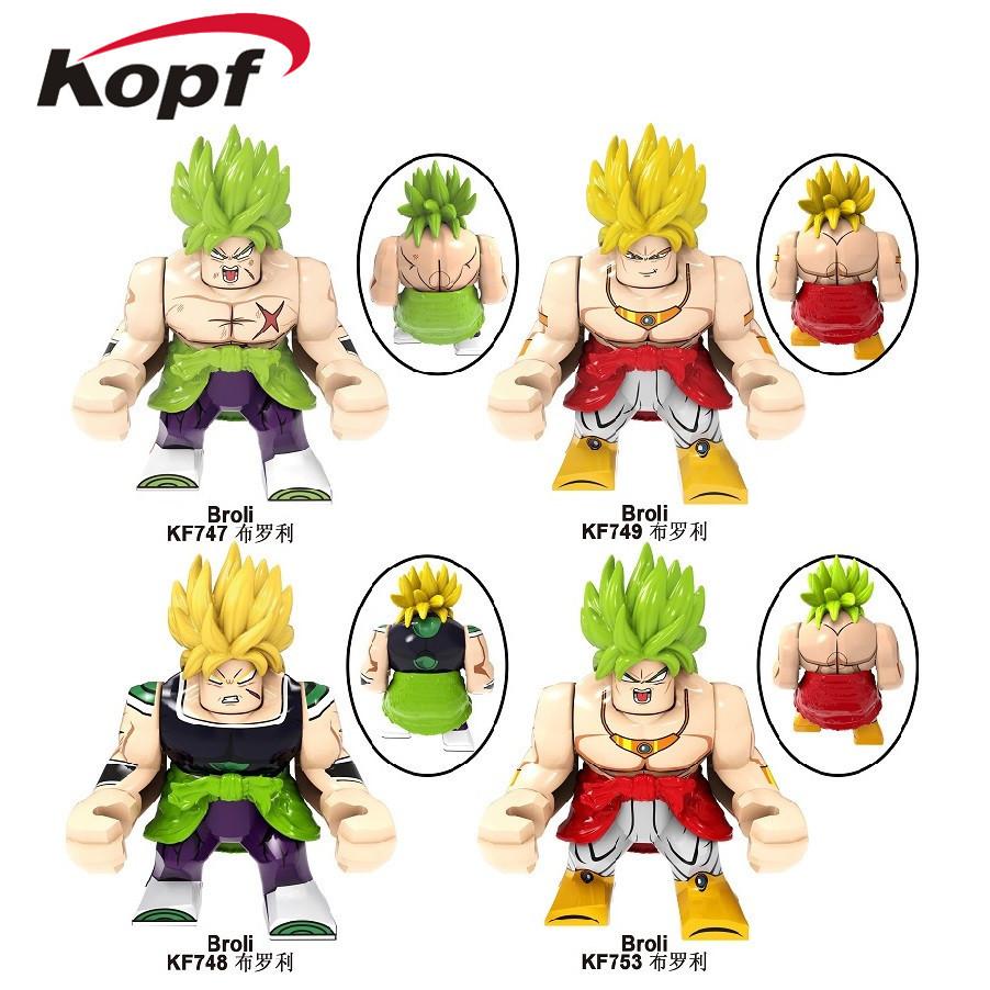 Kf6073 Dragon Ball 7Cm Tall Figure Building Block Small Particle Mosaic Doll Toy Bag