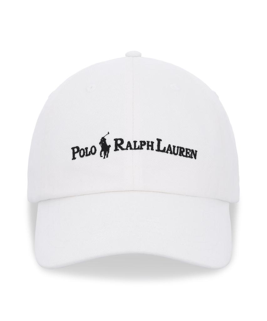 Кепка-бейсболка POLO RALPH LAUREN из хлопкового твила - Белая