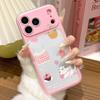 Милый маленький тортик для iPhone17promax розовый 2-в-1 чехол для мобильного телефона Apple 16 нишевый 15 фабрика