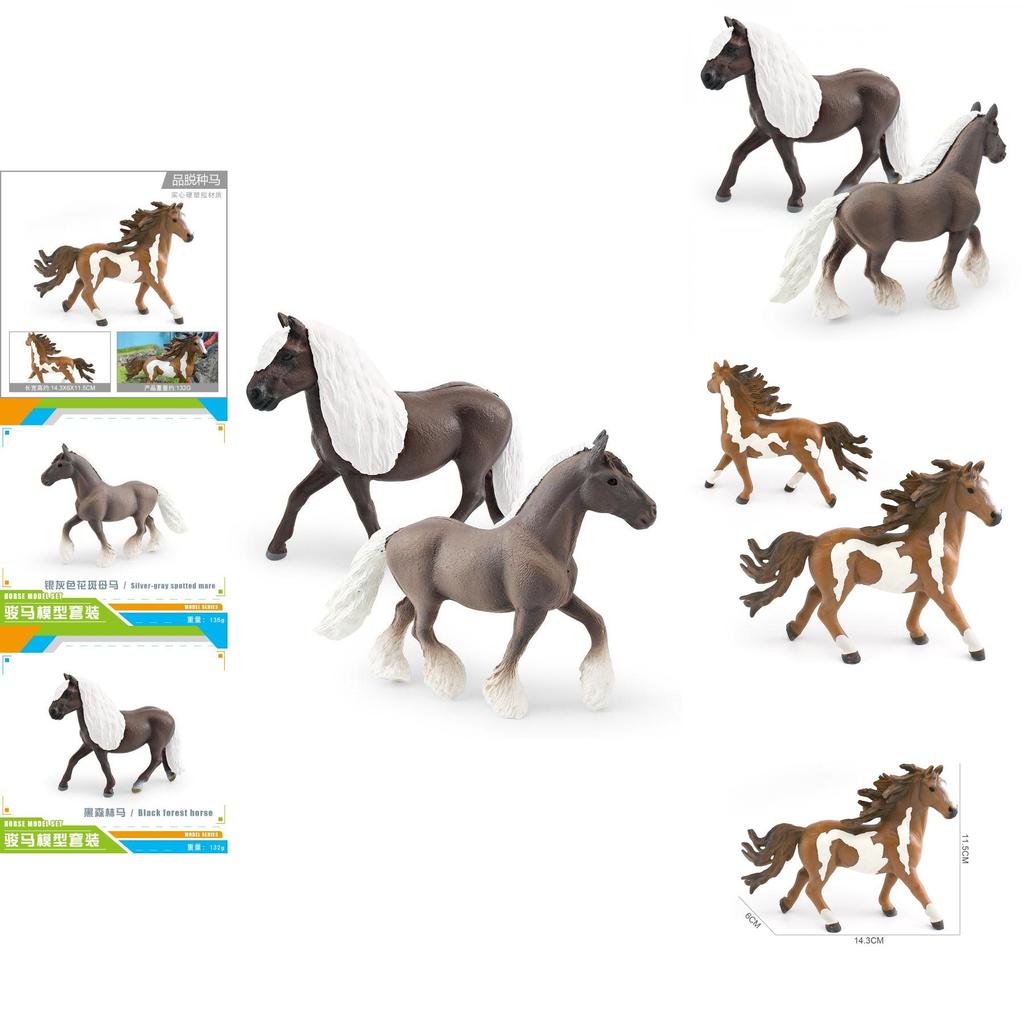 Изысканная модель жеребца пинто, уникальный настольный коллекционный предмет для любителей животных
