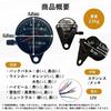 RiNan. Motorcycle Speedometer Mechanical LED 140 Km Universal Black X Yellow