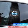 Защитная пленка на стойку B автомобиля Наклейка с логотипом на центральную стойку Автомобиля Для V40 FH16 S60 XC90 T6 S80 V70 C30 XC60 XC40 FH500 V50 V60