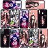 Чехол для телефона Samsung Galaxy S24 S23 iPhone 15 14 Xiaomi Redmi Note 13 12 11 8 10 9 Pro Max Plus X XR OPPO Huawei Daki Gyutaro Demon Slayer Nezuko