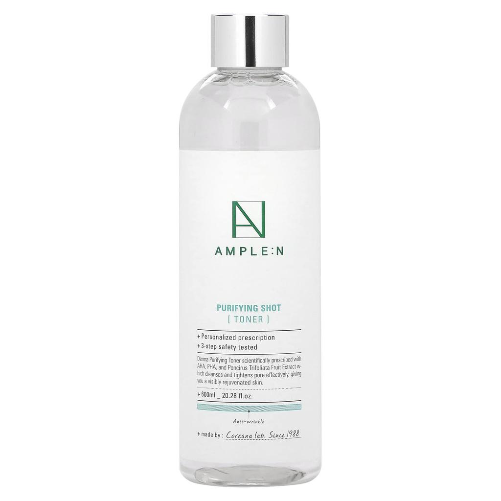 AMPLE:N Purifying Shot, Toner, 20.28 Fl Oz (600 Ml)