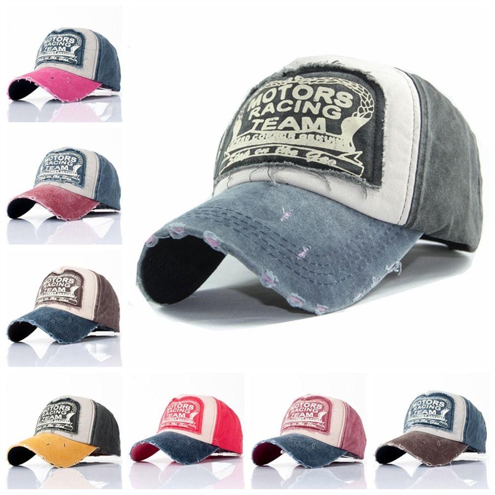 Patchwork Baseball Caps Fashion Letter Hip Hop Hat Dad Hats Snapback Hat Men Women
