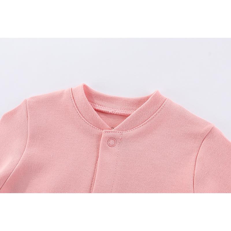 KIDDIEZOOM 5 шт. для маленьких мальчиков и девочек, осенне-зимний комбинезон из 100% хлопка/шапка/нагрудник/перчатки, комбинезон для новорожденных с длинными рукавами