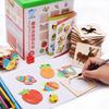 Children Drawing Toys Painting Stencil Coloring Board Creative Doodles Early Learning Education Toy