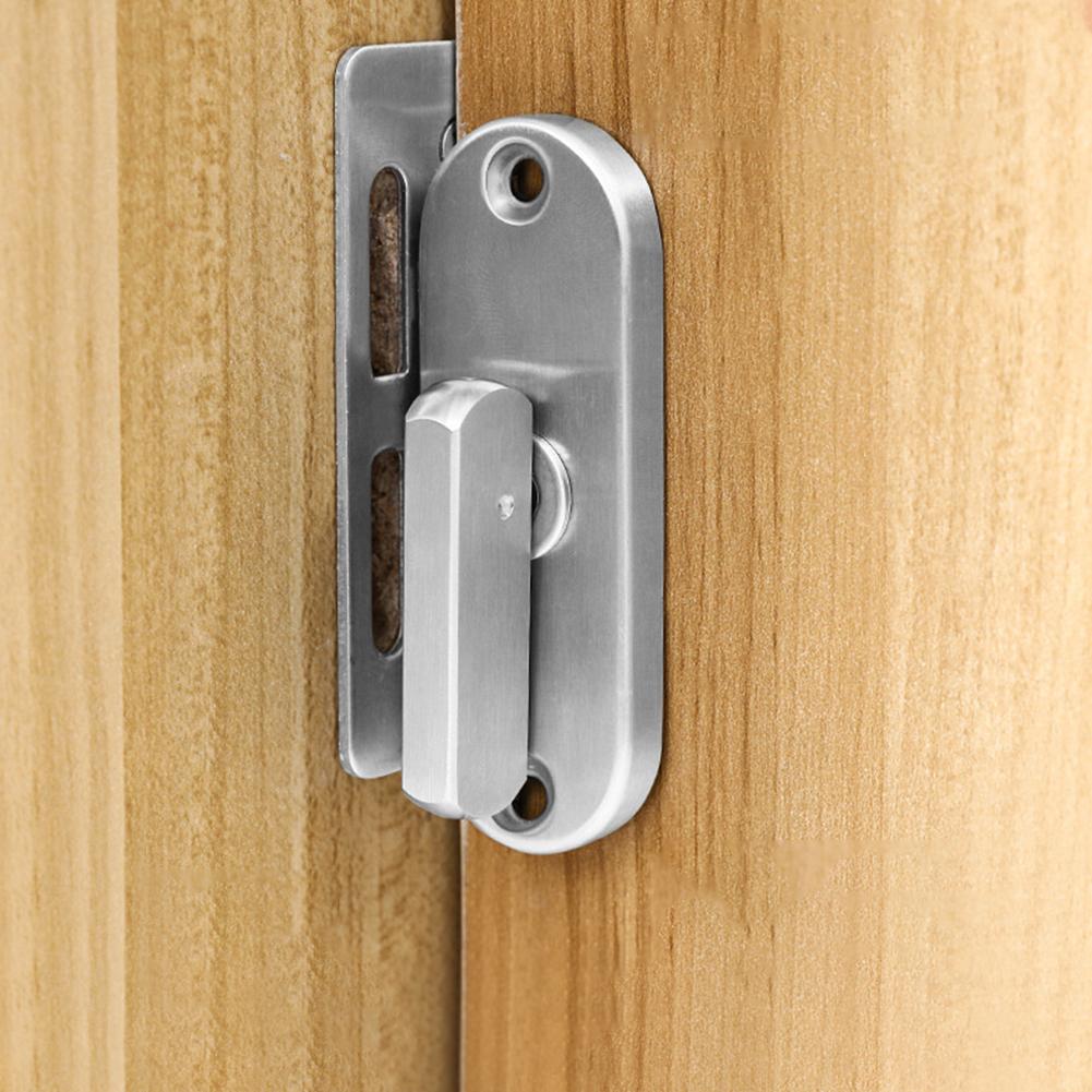 1Pc Door Lock Stainless Steel Multi-layered Polished Door Latch Home Decor For Garage Garden Bathroom Kitchen Office