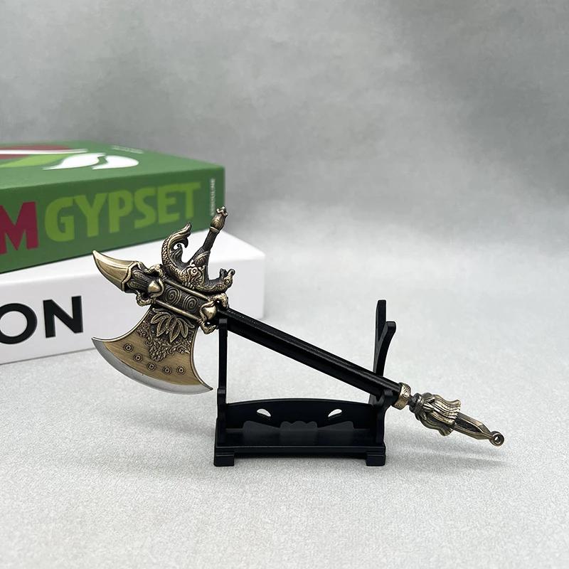 18cm Black Myth: Wukong Game Replica Mountainsplitting Axe 1:6 Metal Model Erlang, the Sacred Divinity Ornament Toy Gift