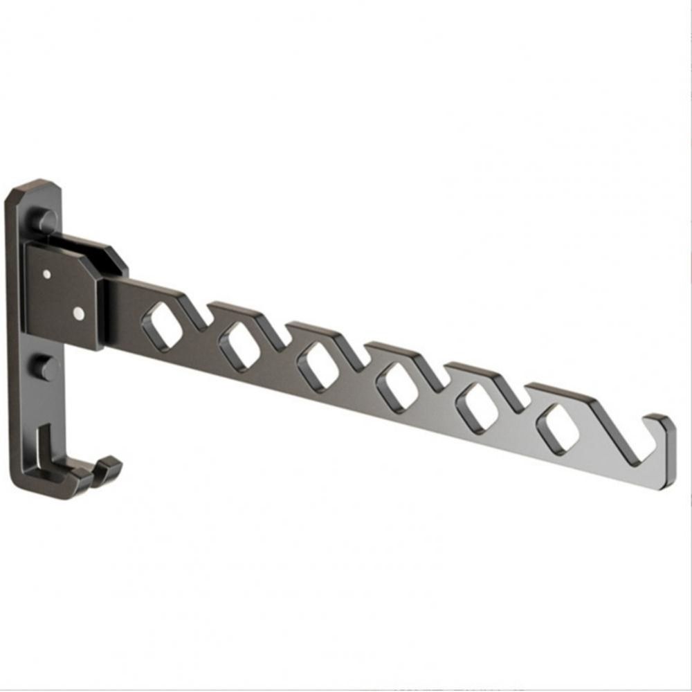 Складная сушилка для одежды, однорычажная штанга для сушки одежды в помещении, настенный держатель для вешалок