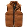 Dm Corduroy Vest Мужское пальто Corduroy Красивый повседневный пуховик из хлопка Теплый жилет