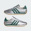 Adidas Country OG Silver Size Japan Sneakers, Metallic/College Green/Cream White, IE8412, 27.5cm,