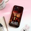 Горячий ТВ-сериал «Алиса в Пограничье» Чехол для телефона для iPhone 17,16,15,14,13,12,11 Plus,Pro,Max,XS Силиконовый Мягкий Чехол