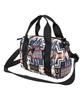 Pendleton Square Padded Mini Boston with Shoulder Strap and Stylish and Perfect for Casual Outdoor Activities In Fall and Made by Harding In Navy