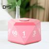 Rotating Timer 3-Color Lights Vibrate/Ring/Silent Modes Portable 1/3/5/10/15/20/25/30/45/60 Min Settings Study Relaxation Cooking Clock Timer