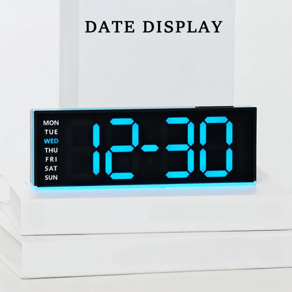 Temperature LED Digital Clock with Calendar Electronic Digital Clocks New Bedside Alarm Clock Home
