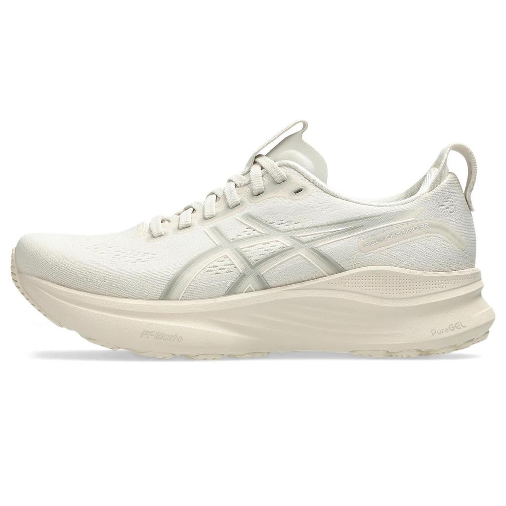 ASICS 32 Running Size 250 Size E GEL-KAYANO Shoes, Women's, (Oatmeal/Meteor Gray), (1012B838)
