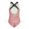 Superrebel Venice One Piece Swimsuit Text Pink  Model 932 