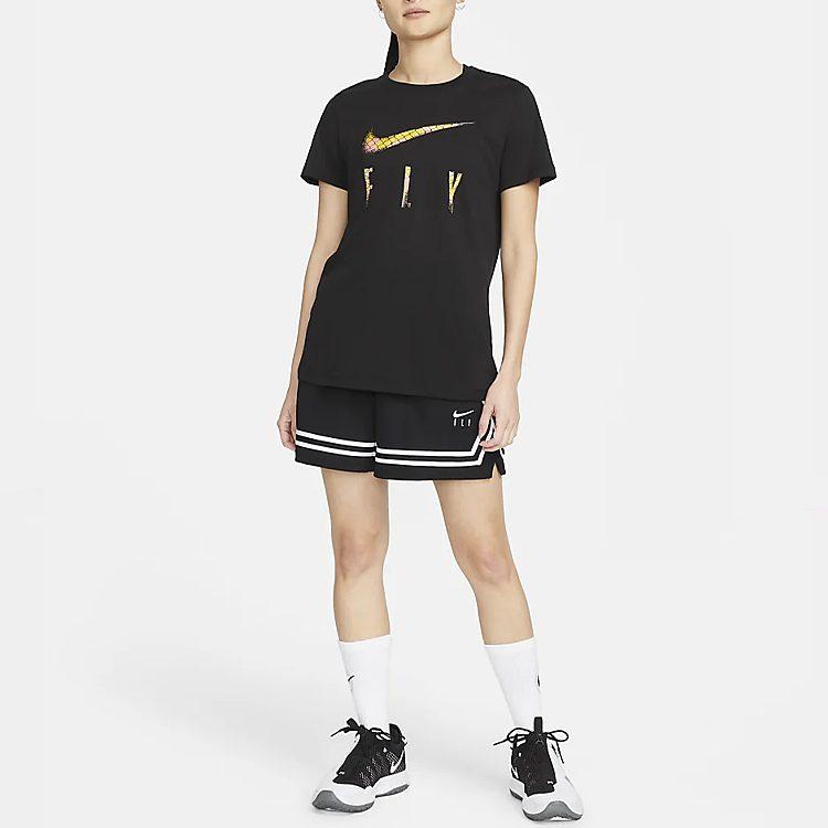 Nike Женские баскетбольные шорты Fly Crossover Черные DH7326-010