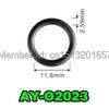 Free shipping 100pieces wholesale 7.8*1.9mm rubber orings fuel injector seals for toyota  ASNU17  (AY-O2002)