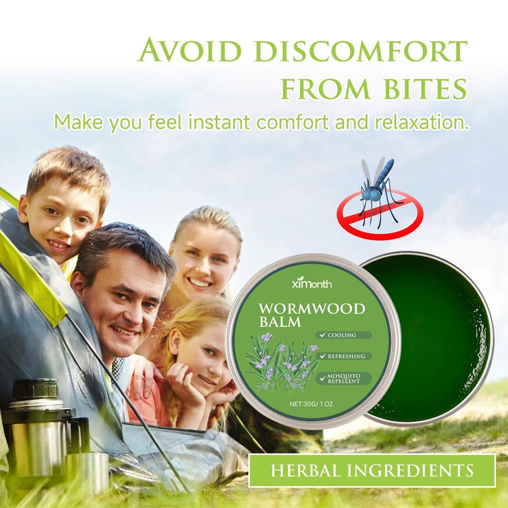 Полынь от комаров, летнее средство для детей на открытом воздухе, средство от зуда, средство для кожи, укусы комаров, нежный свежий аромат для взрослых и детей