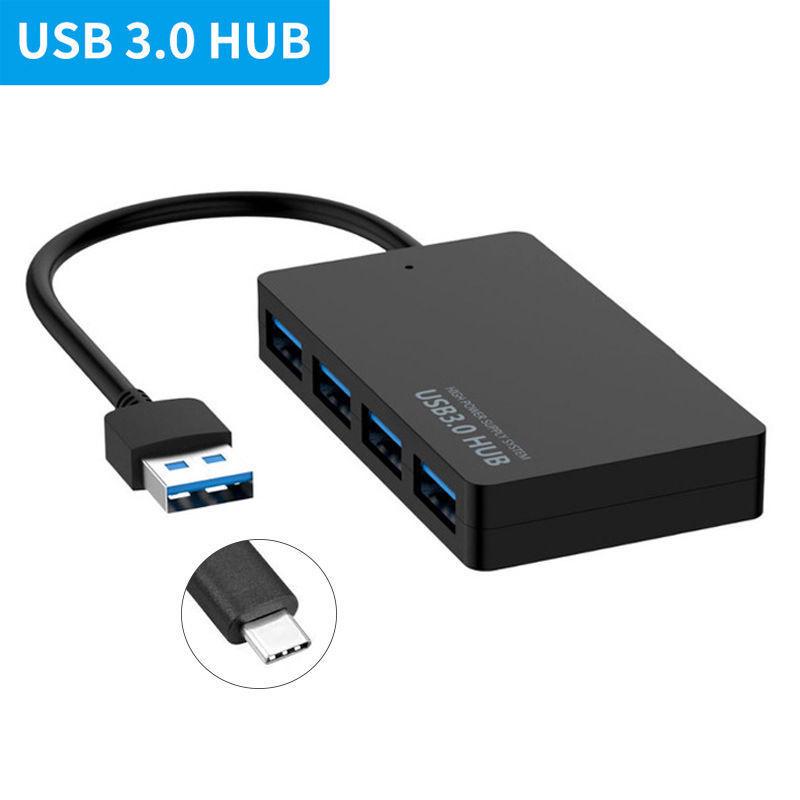 Ультратонкий 4-портовый высокоскоростной USB 3.0 разветвитель
