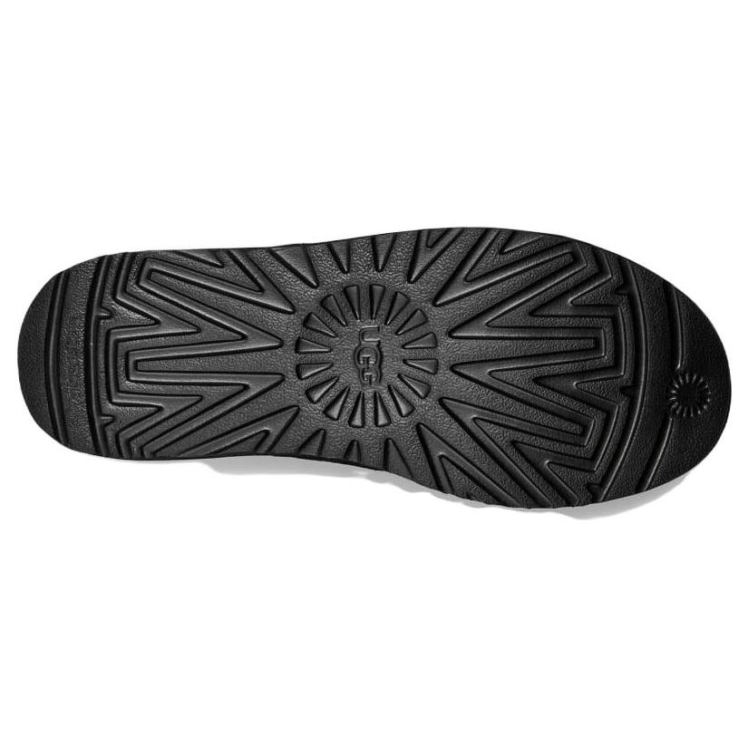 UGG Comfortable Versatile Fabric Ankle Boots Men Boots Black 1144054-BLKS