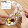 Weekly Pill Case Box Organizer 7 Days Medicine Box Pill Cutter Storage Boxes Portable Pills Container For Drug Vitamis Fish Oils