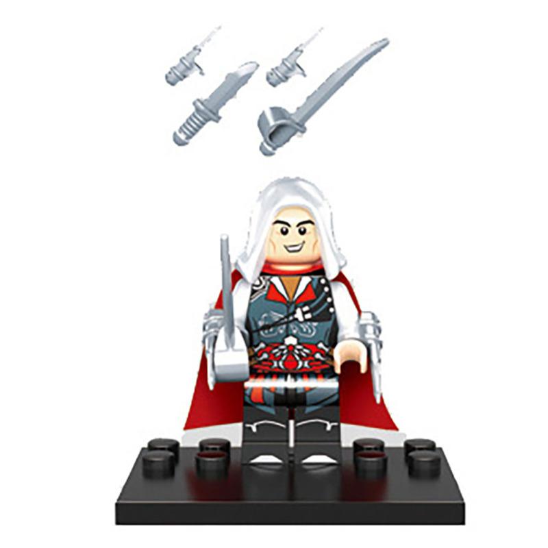 Минифигурки Lego Assassin Creed Series Kenway Firenze Building Block, собранная вращающаяся игрушка