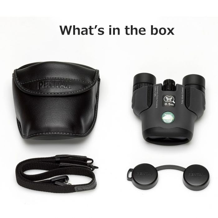 PENTAX Binoculars PAPILO II X 21 Binoculars That Can Be Used As Monoculars with a Minimum Focus of 50 Cm Museum of Art Full Equipped with Prism Bak4