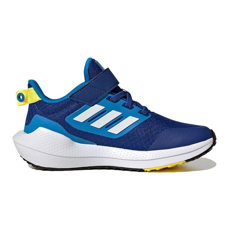 adidas Кроссовки EQ21 Run 2.0 EL K Royal Blue для детей Cloud-White Blue-Rush GY4367