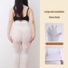 High Elastic 120D White Velvet Dance Tights - Plus Size, Anti-Snagging, Non-Slip